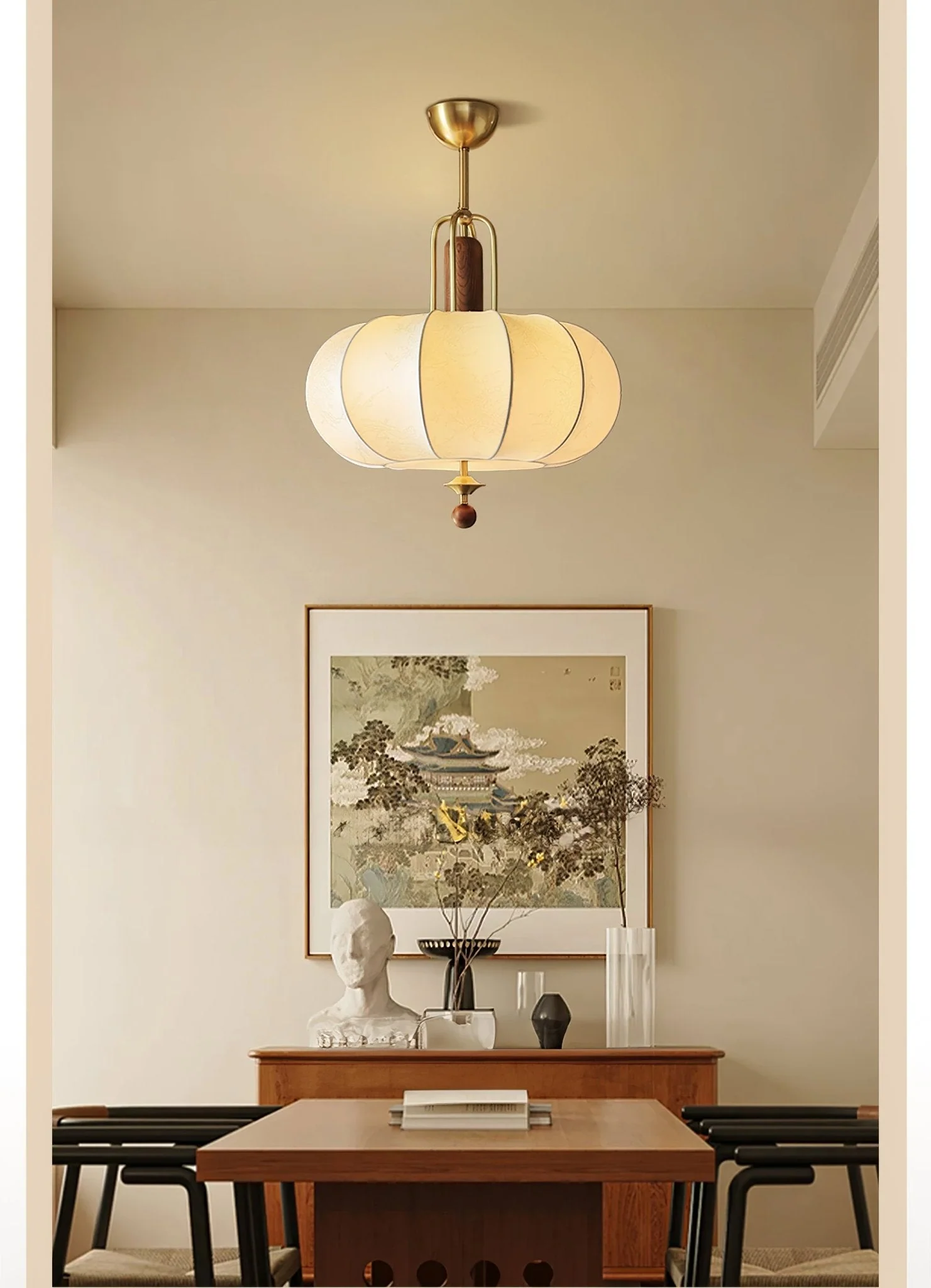 Solis Retro Gold Pendant Lamp - Image 5