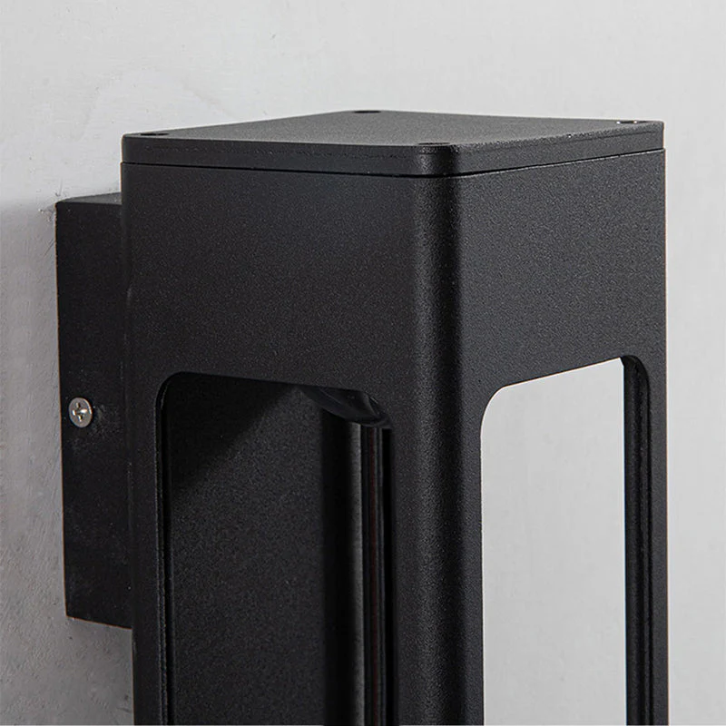 Solith Modern Waterproof Minimalist Geometric Outdoor Wall Light - Image 5