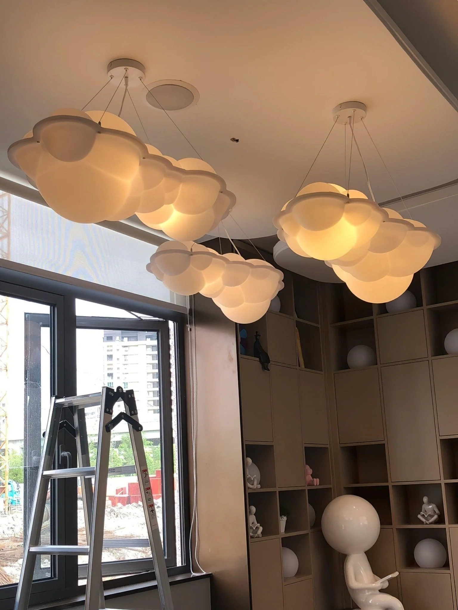 Solvian PE Artistic Pendant Lamp - Image 11
