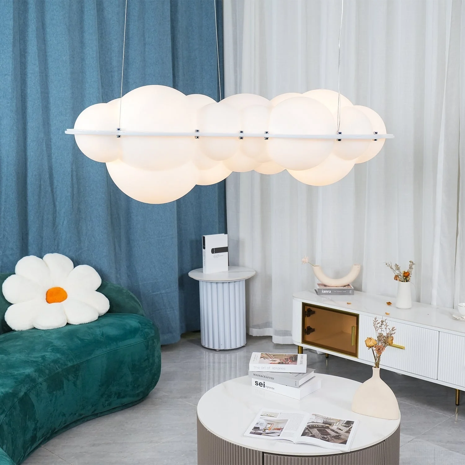 Solvian PE Artistic Pendant Lamp - Image 16