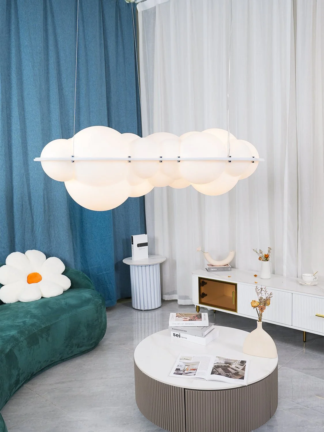 Solvian PE Artistic Pendant Lamp - Image 2