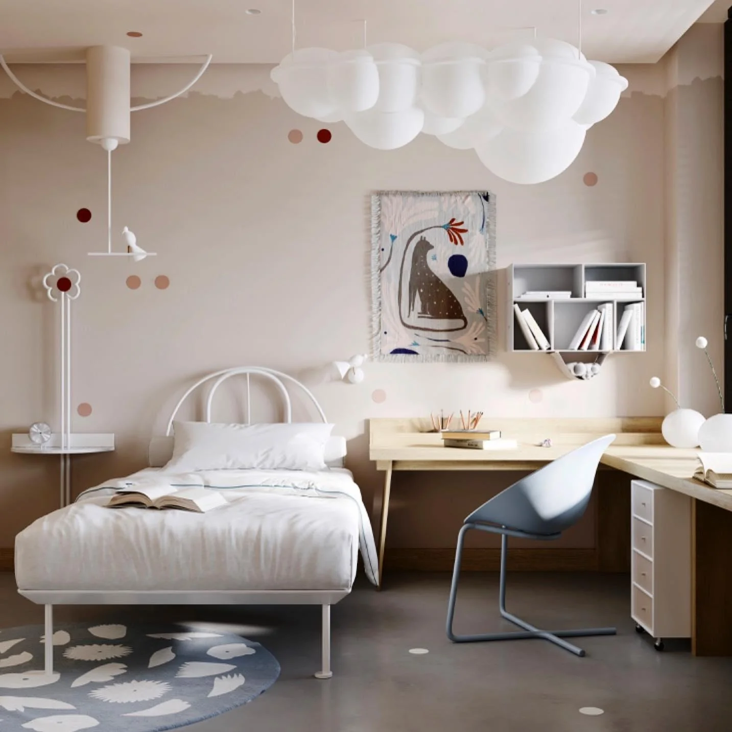 Solvian PE Artistic Pendant Lamp - Image 34