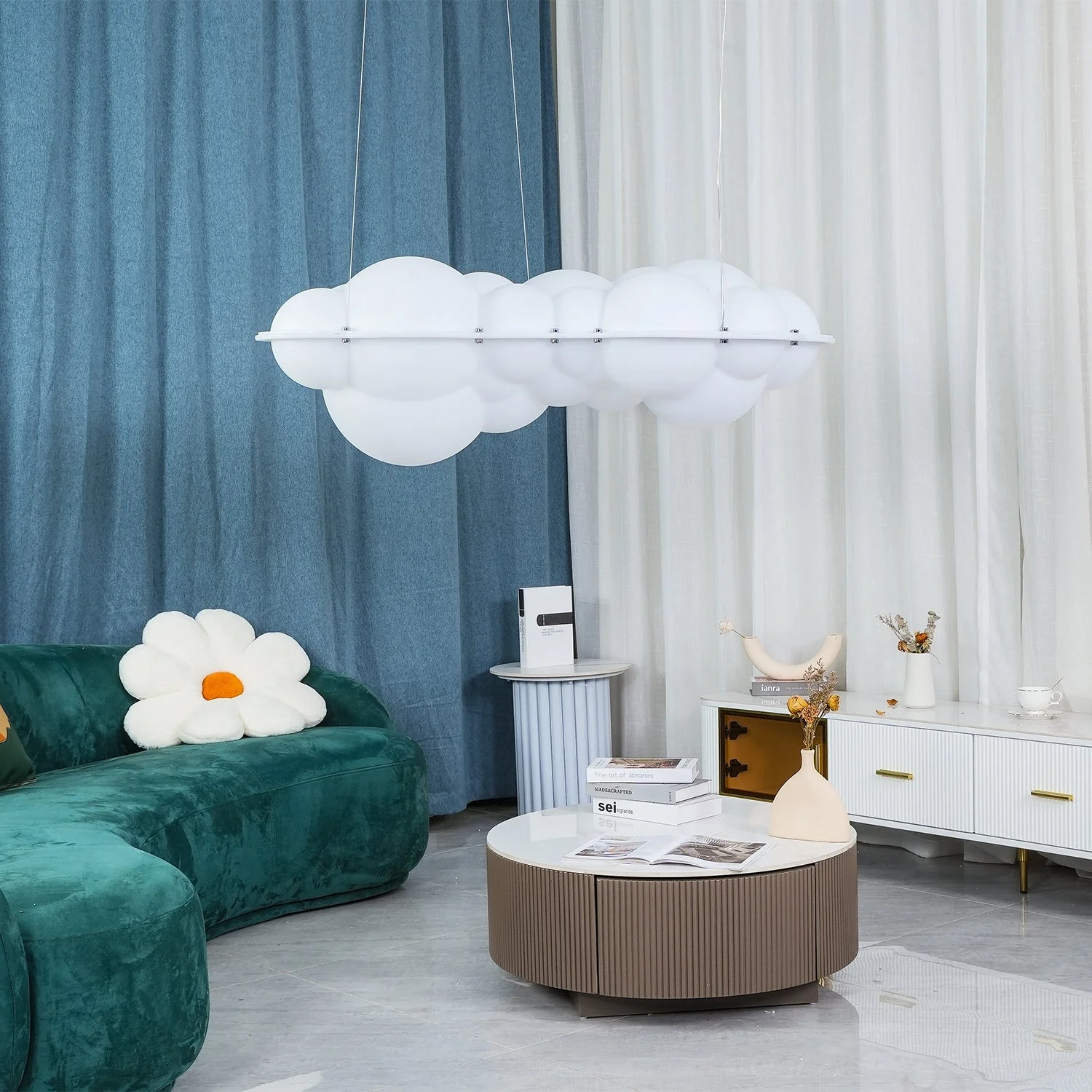 Solvian PE Artistic Pendant Lamp - Image 57