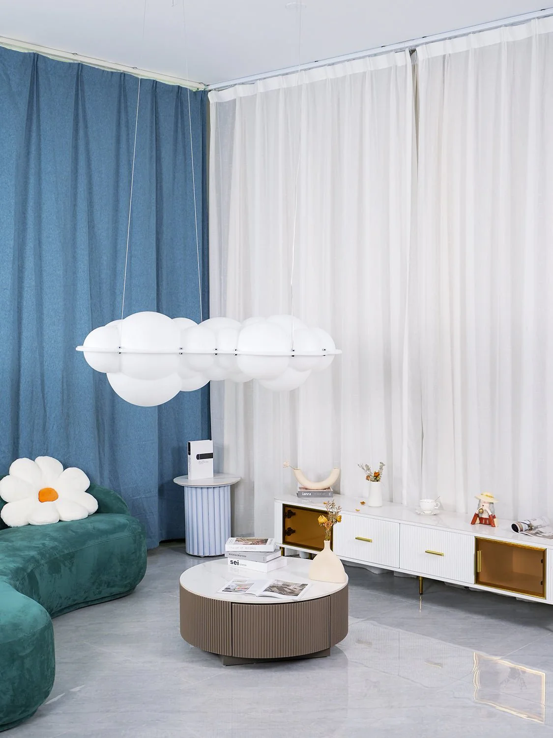 Solvian PE Artistic Pendant Lamp - Image 58