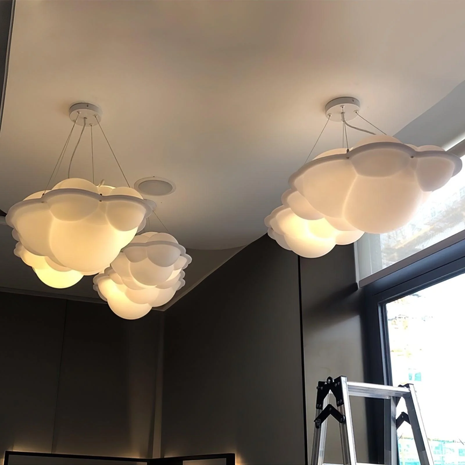 Solvian PE Artistic Pendant Lamp - Image 9