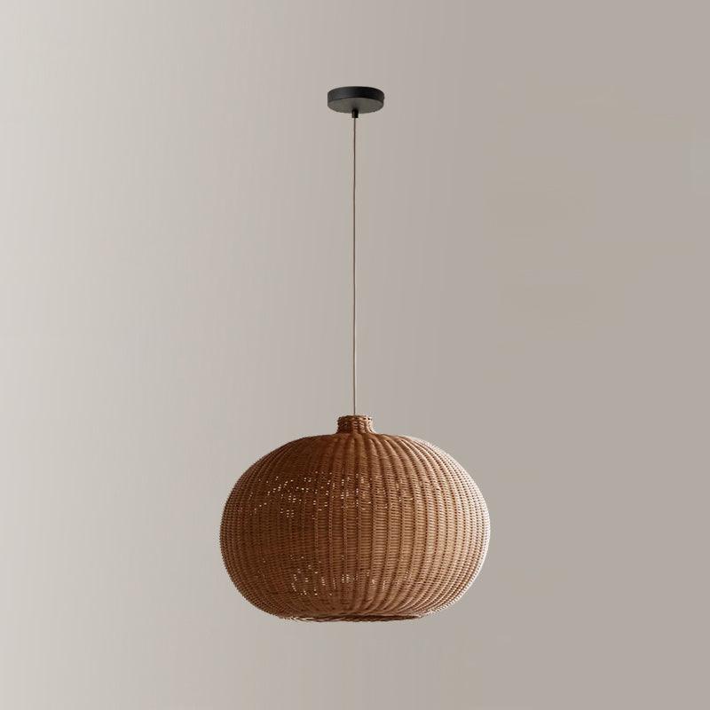 Solvice Vintage Rattan Pendant Lamp - Image 13
