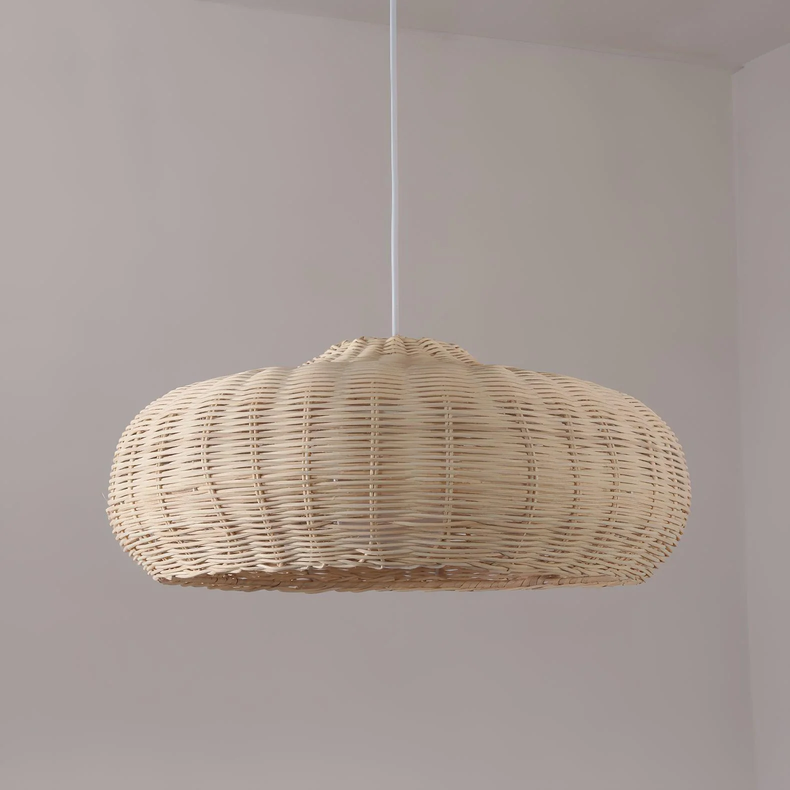 Solvice Vintage Rattan Pendant Lamp - Image 22