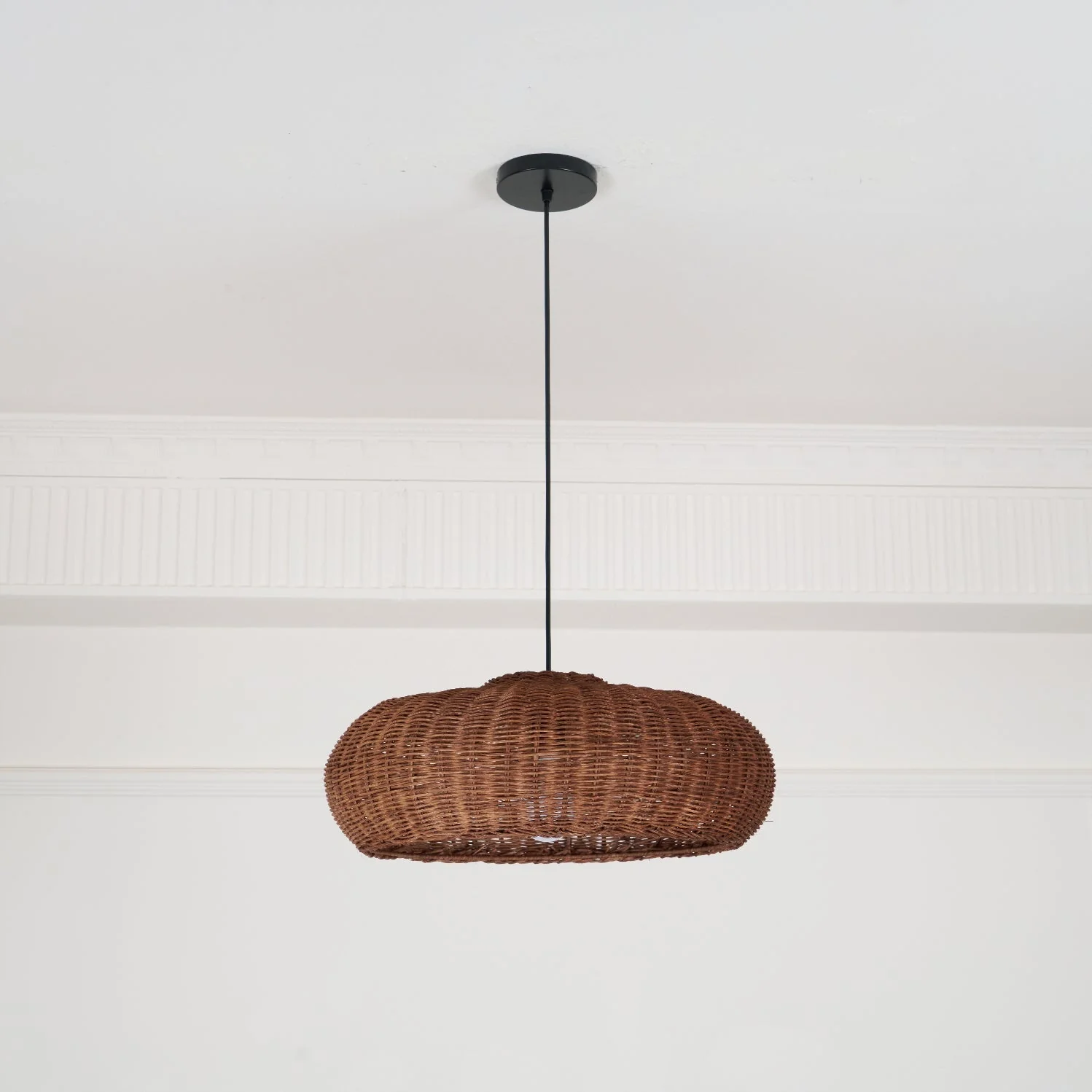 Solvice Vintage Rattan Pendant Lamp - Image 26