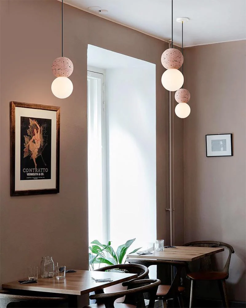Solvicen Cement Minimalist Pendant Lamp - Image 114