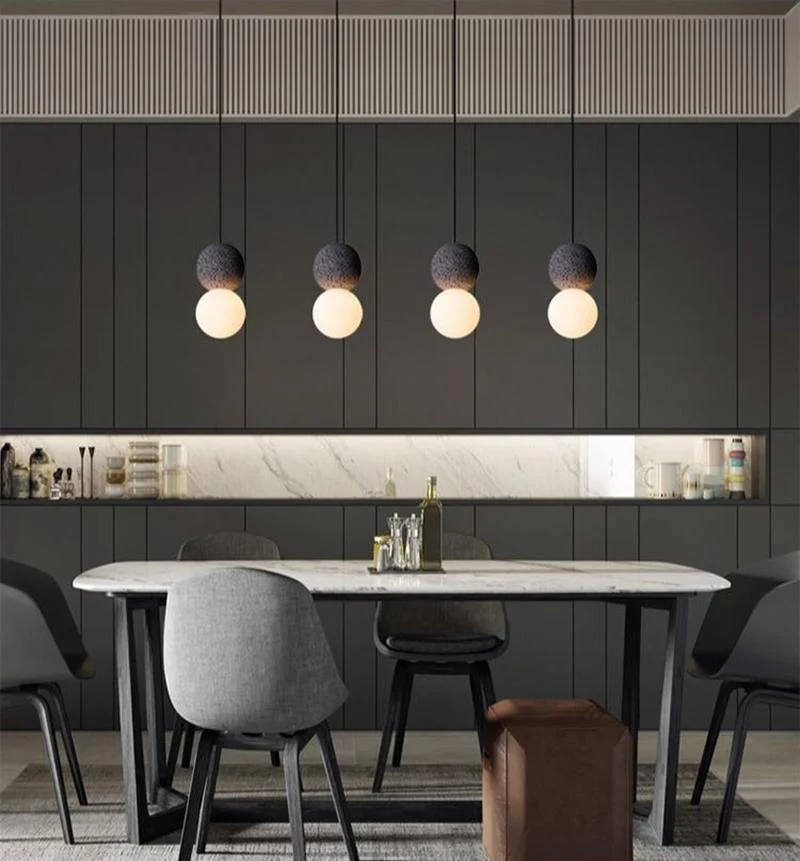Solvicen Cement Minimalist Pendant Lamp - Image 35