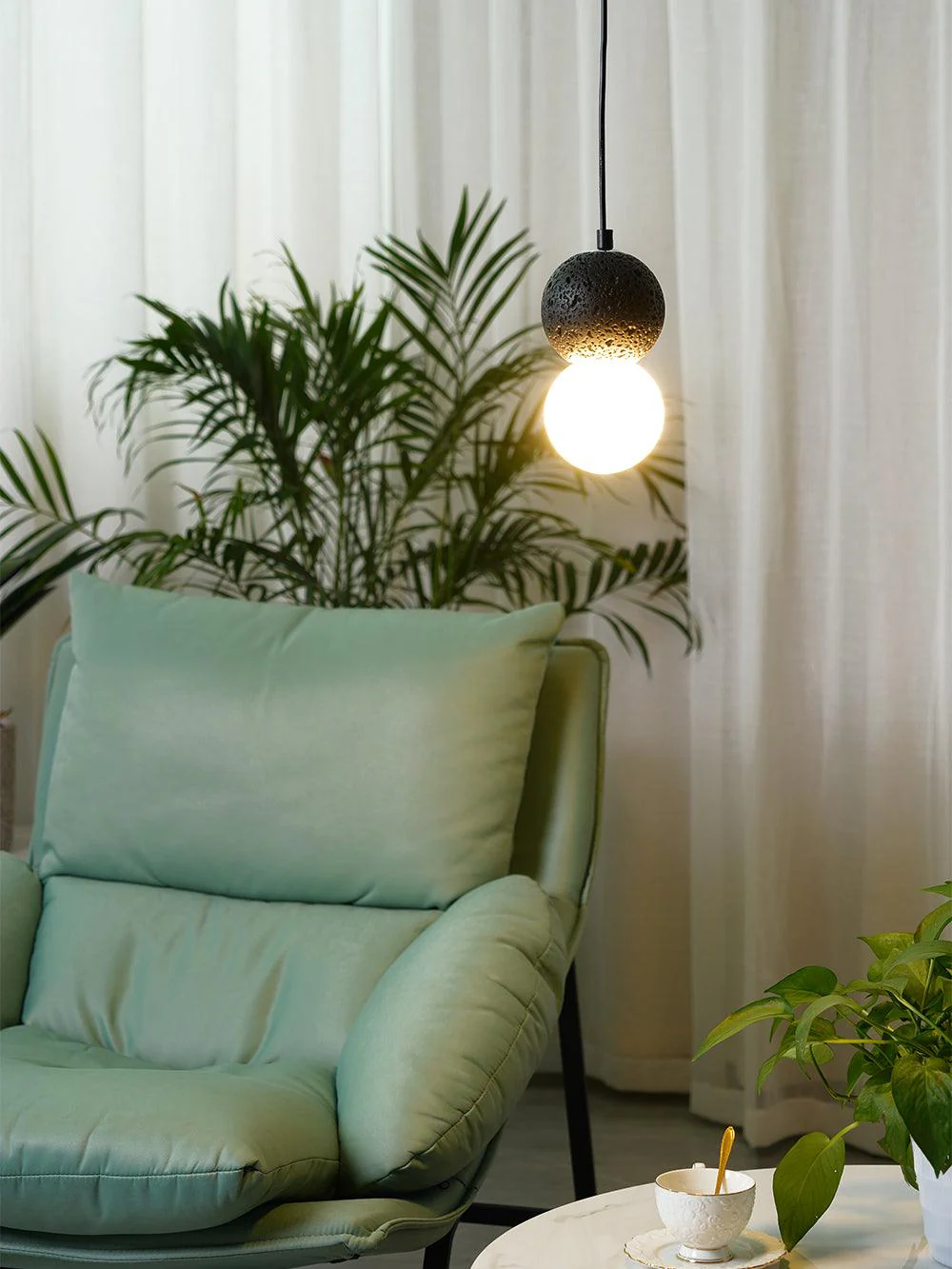 Solvicen Cement Minimalist Pendant Lamp - Image 6