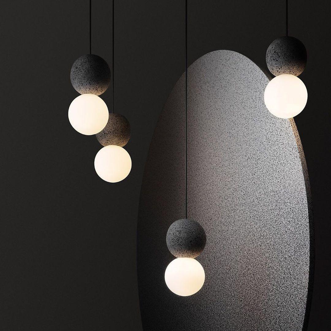 Solvicen Cement Minimalist Pendant Lamp - Image 67