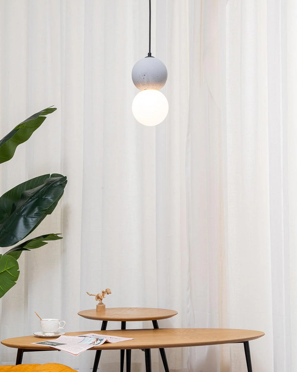 Solvicen Cement Minimalist Pendant Lamp - Image 93