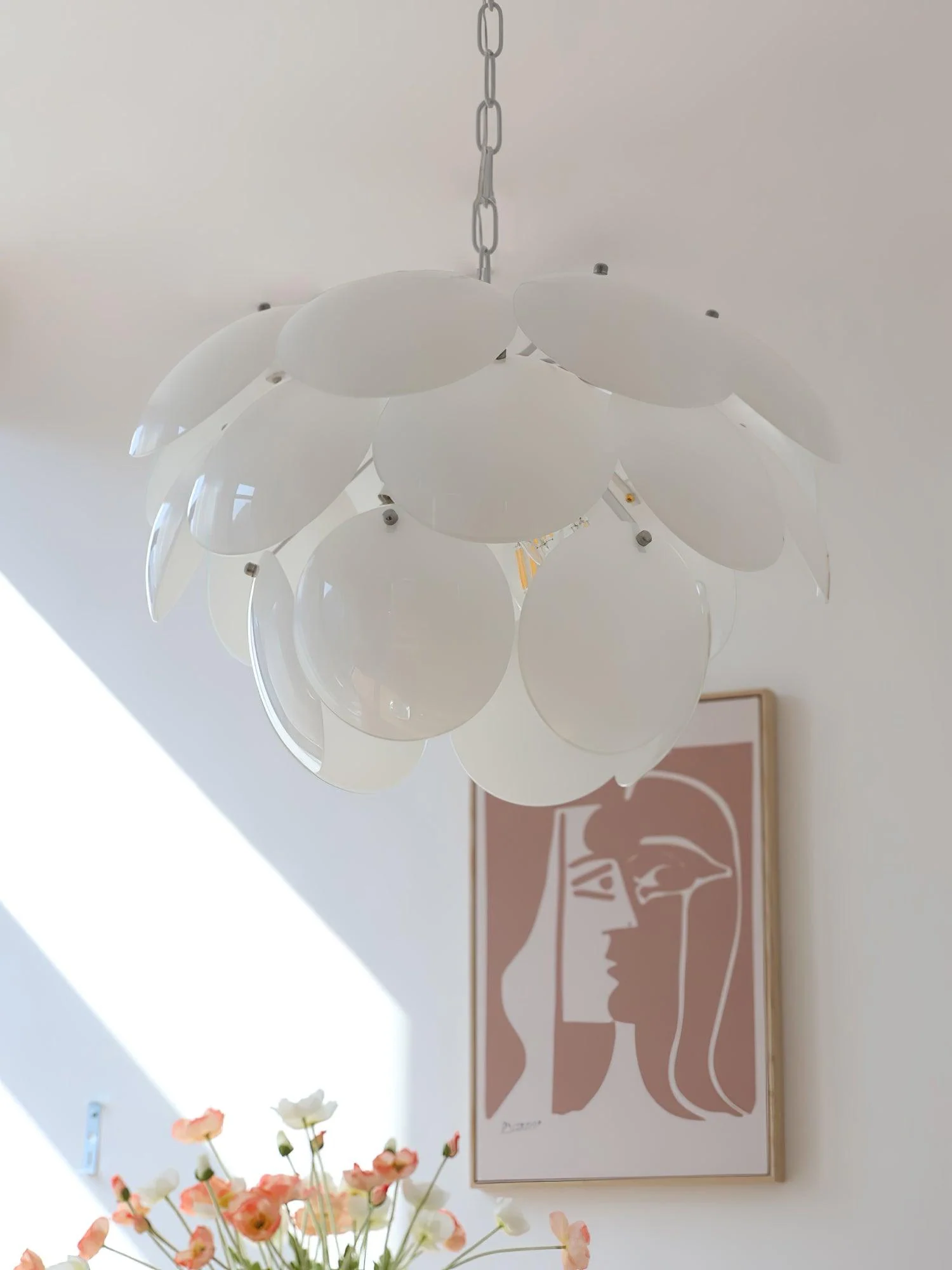 Sophia Minimalist Glass Chandelier - Image 21