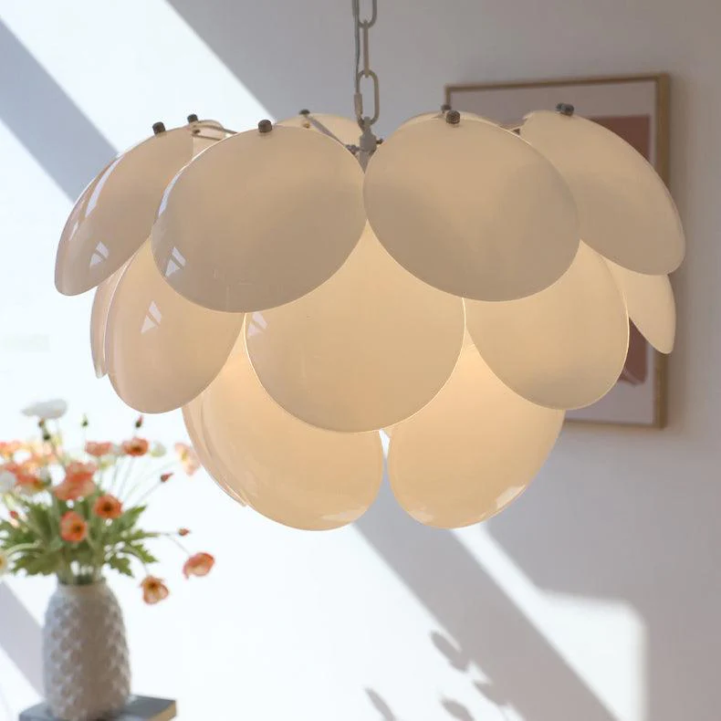 Sophia Minimalist Glass Chandelier - Image 25