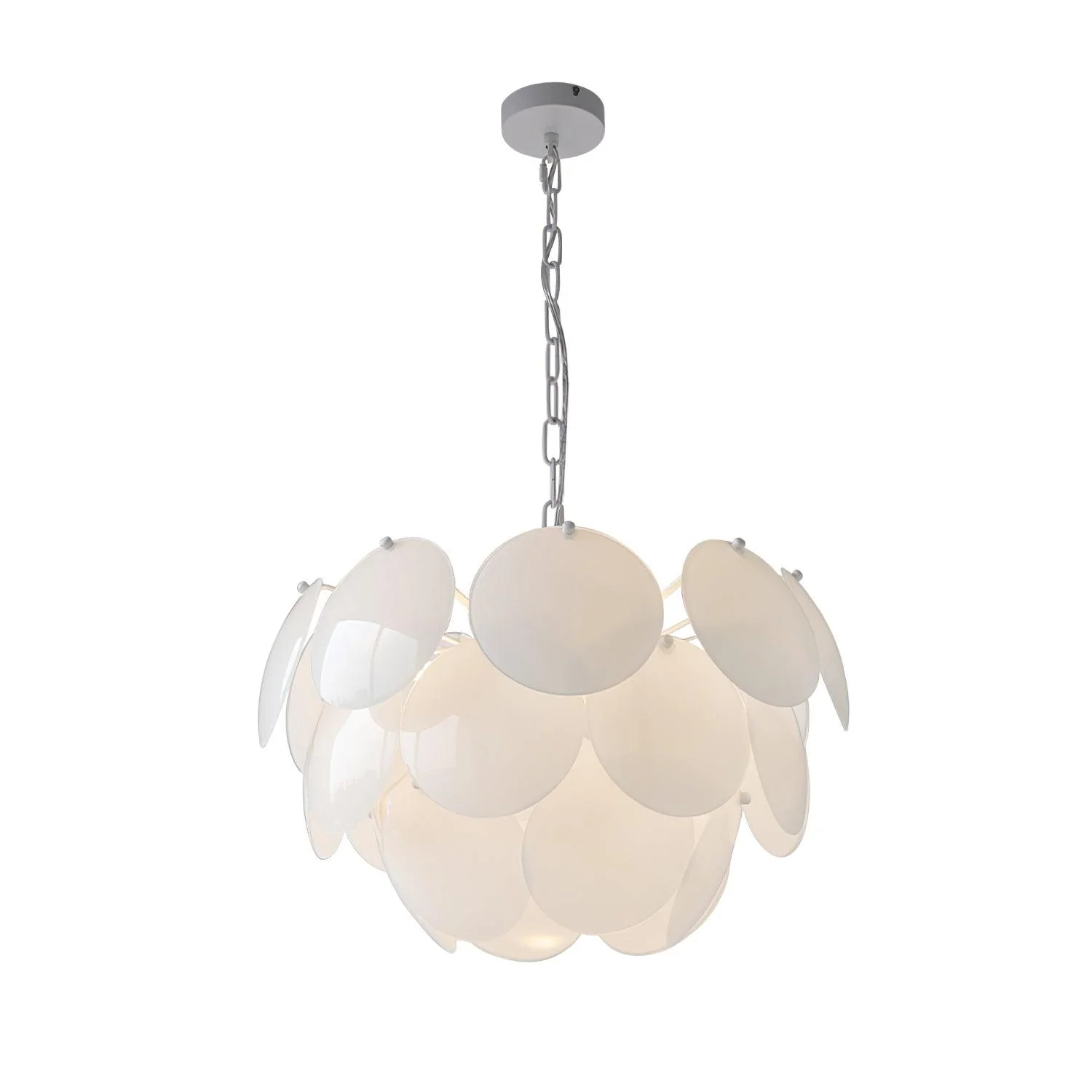 Sophia Minimalist Glass Chandelier - Image 26