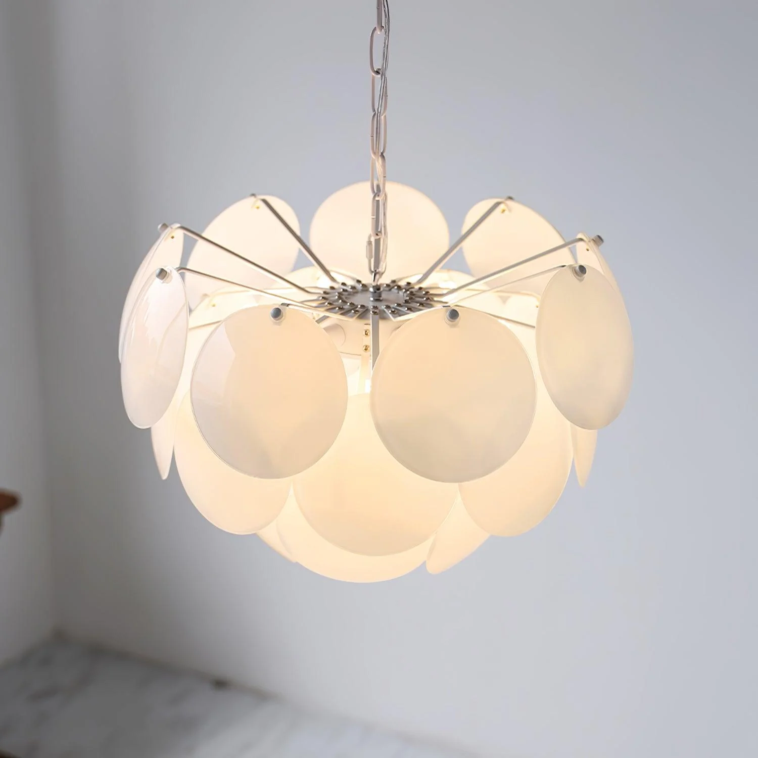 Sophia Minimalist Glass Chandelier - Image 29