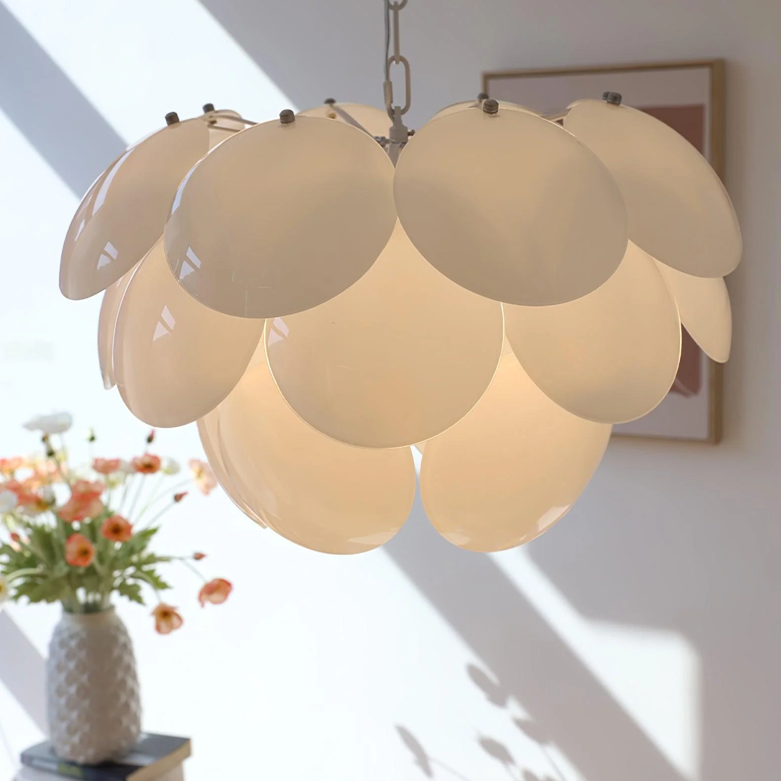 Sophia Minimalist Glass Chandelier - Image 41