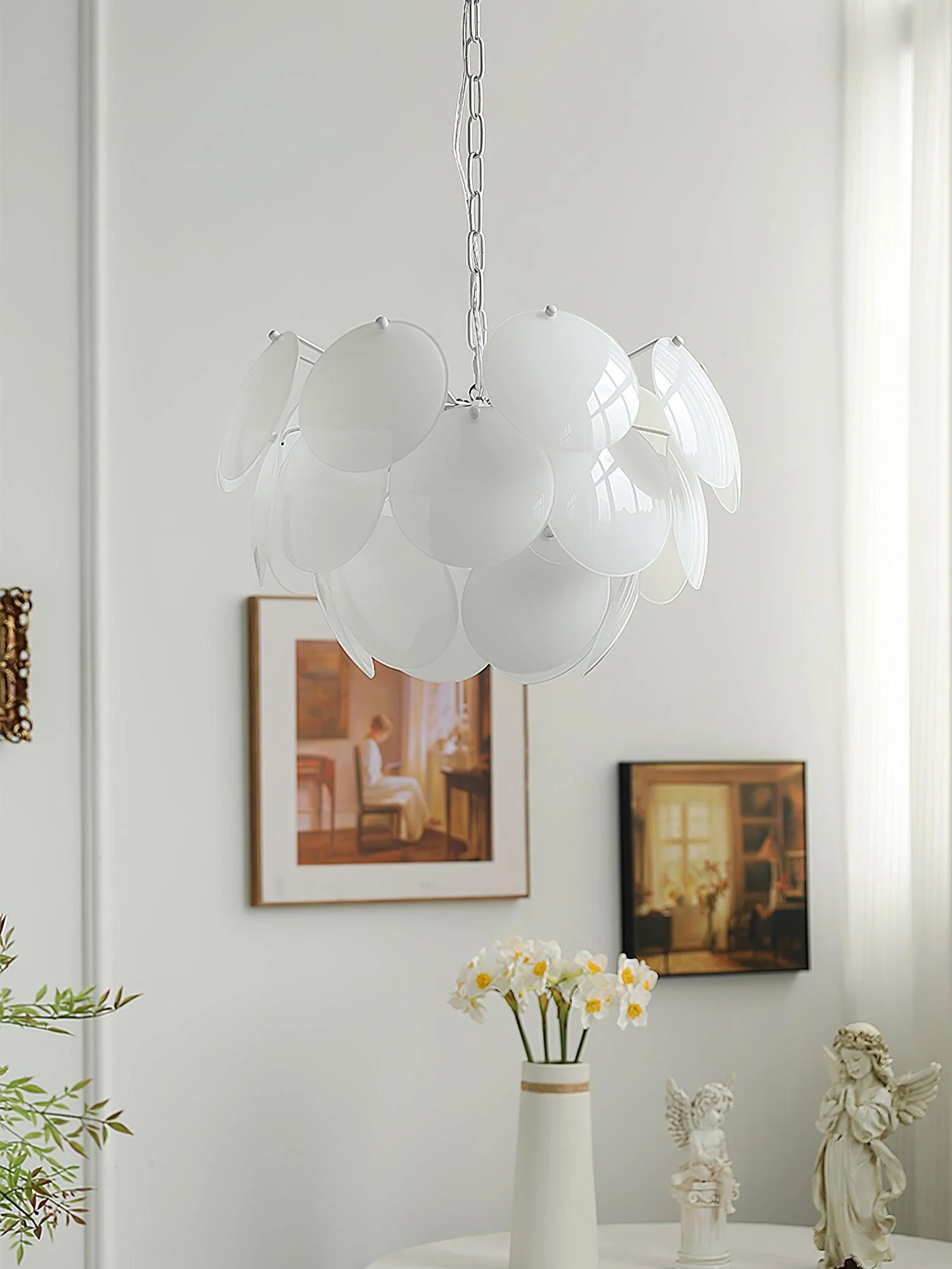 Sophia Minimalist Glass Chandelier - Image 43