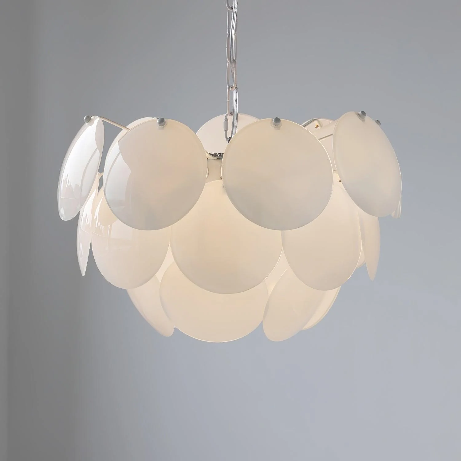 Sophia Minimalist Glass Chandelier - Image 7