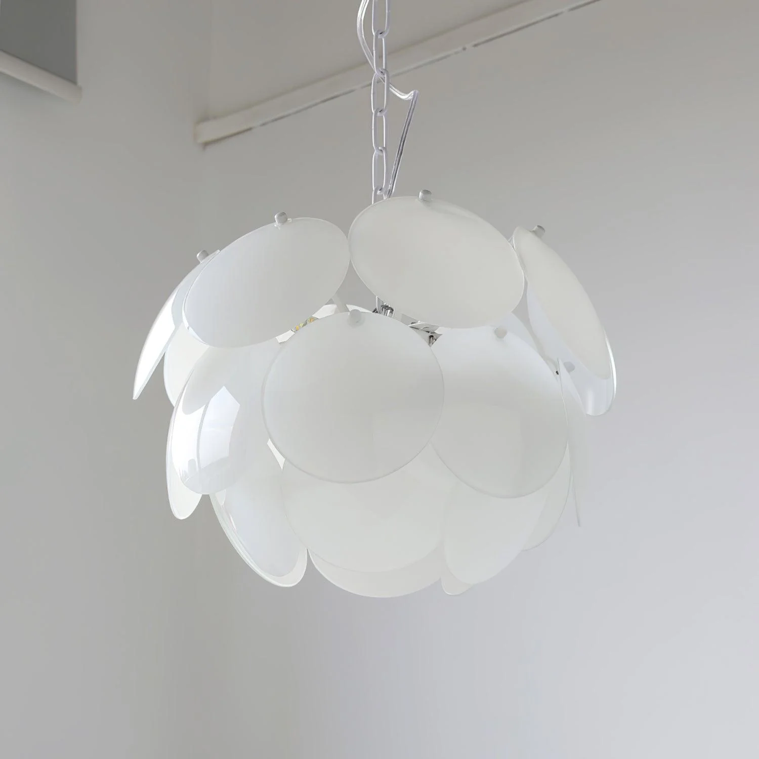 Sophia Minimalist Glass Chandelier - Image 8