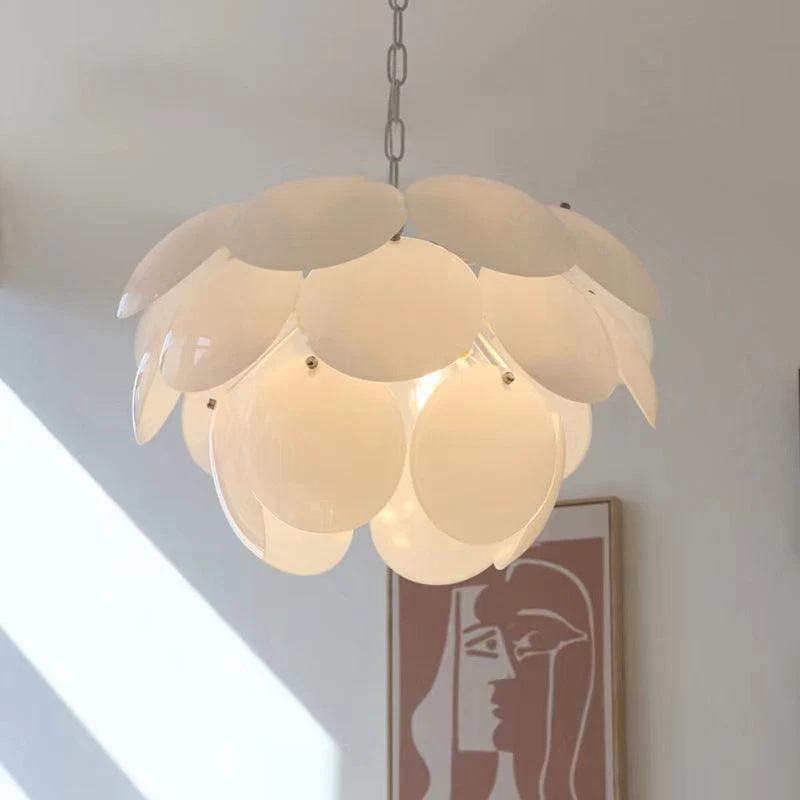 Sophia Minimalist Glass Chandelier - Image 9