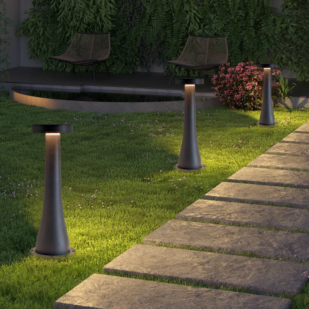 Sparkly Mushroom Outdoor Pathway Lights