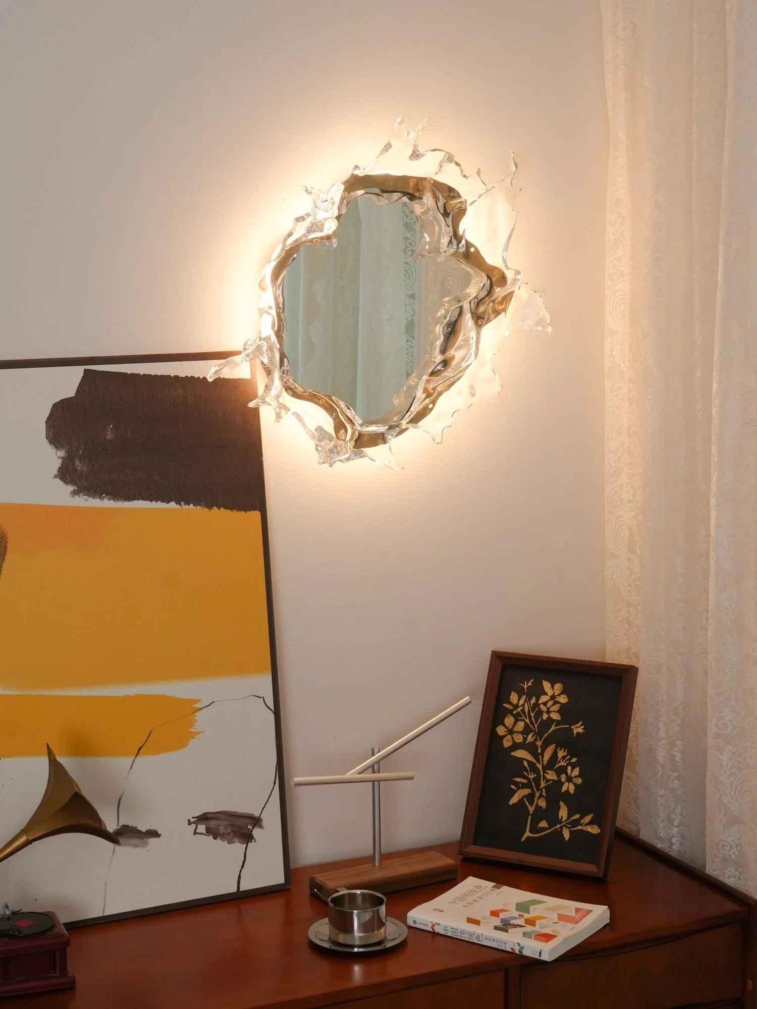 Splash Modern Mirror Wall Lamp - Image 59