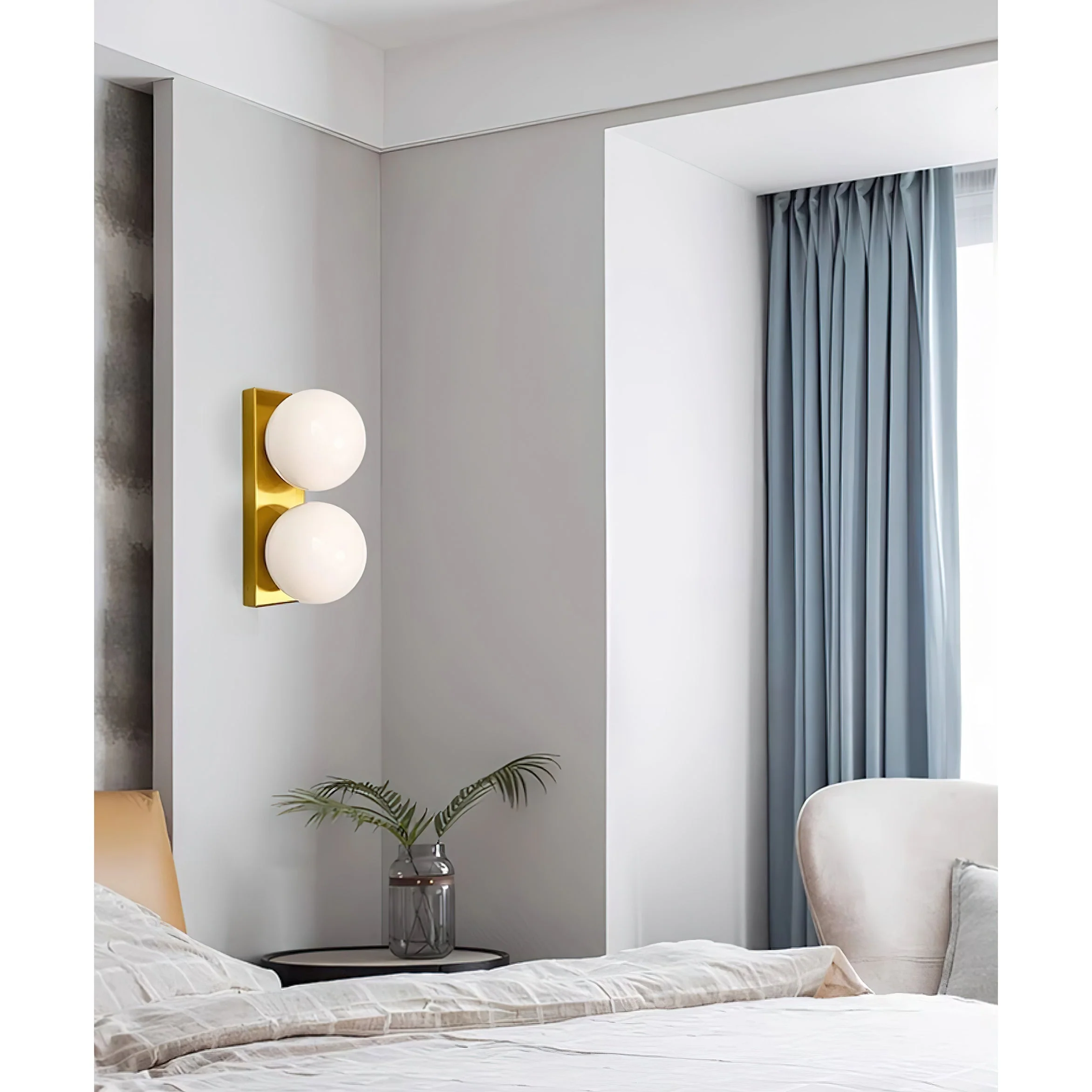 Sprite Contemporary Glass Wall Light - Image 11