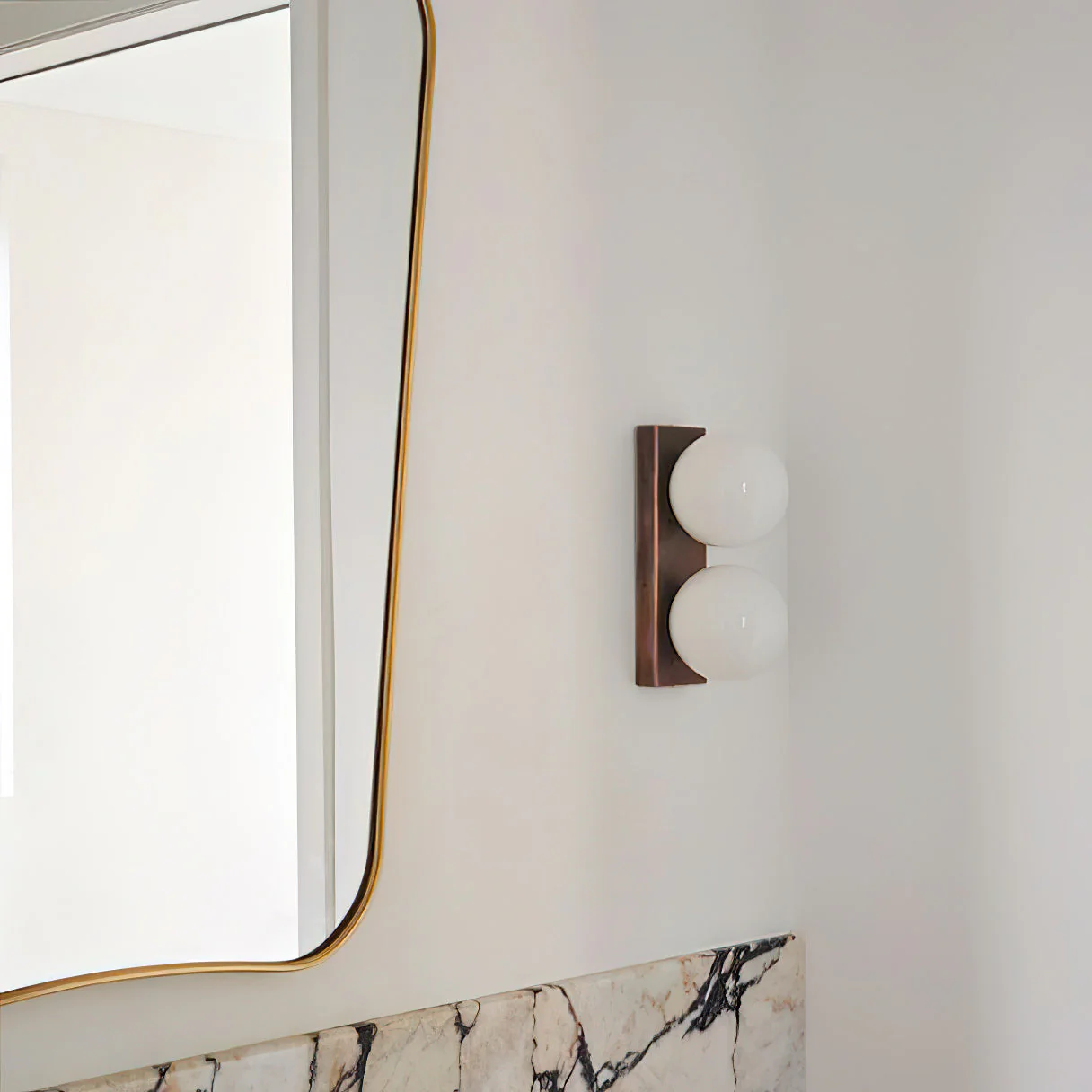 Sprite Contemporary Glass Wall Light - Image 7