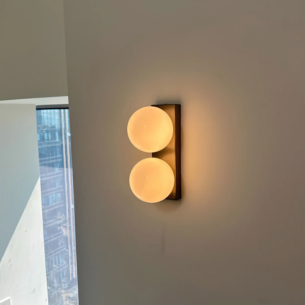 Sprite Contemporary Glass Wall Light - Image 8