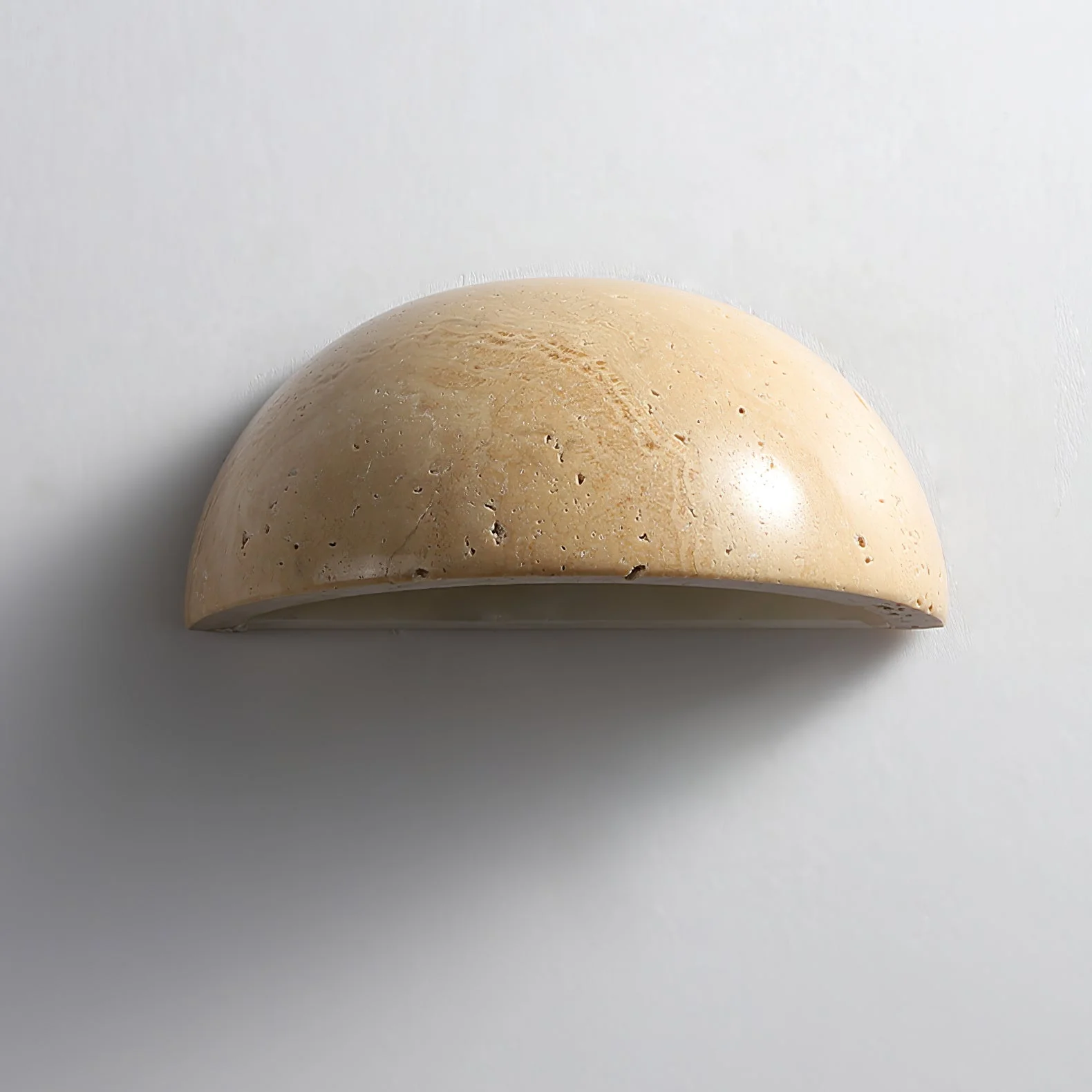Stone Dusk Scandinavian Travertine Wall Light - Image 12