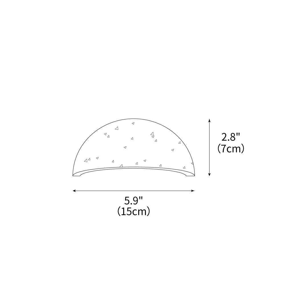 Stone Dusk Scandinavian Travertine Wall Light - Image 3