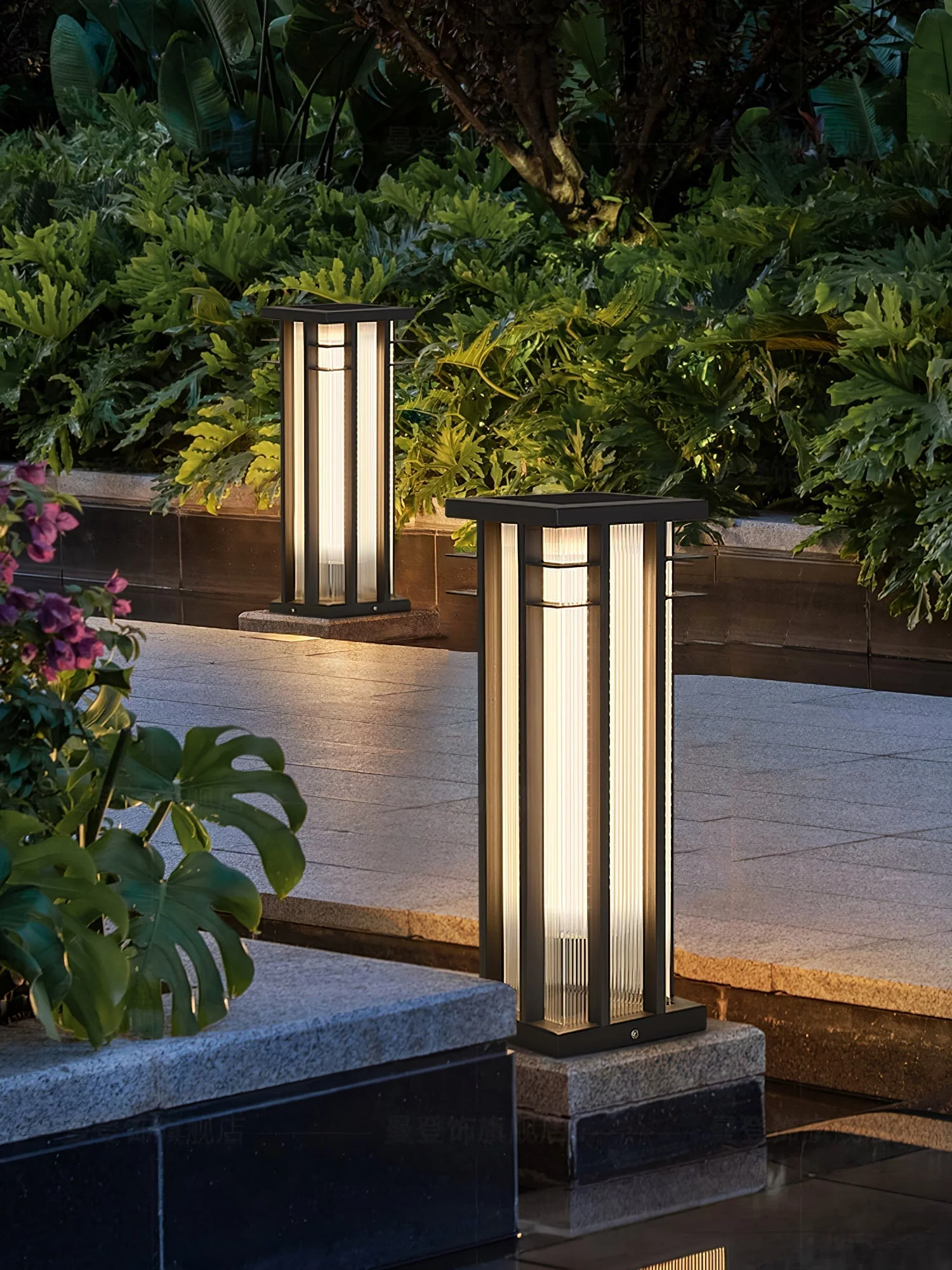 Strata Double Axis Outdoor Post Lamp - Image 15