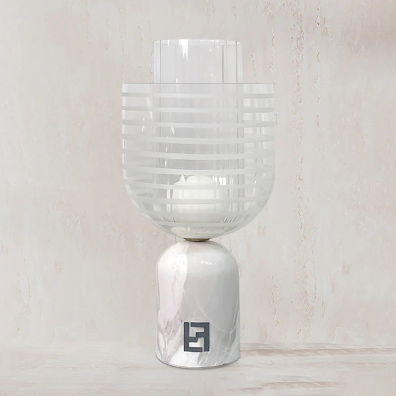 Striara Modern Marble Table Lamp - Image 14
