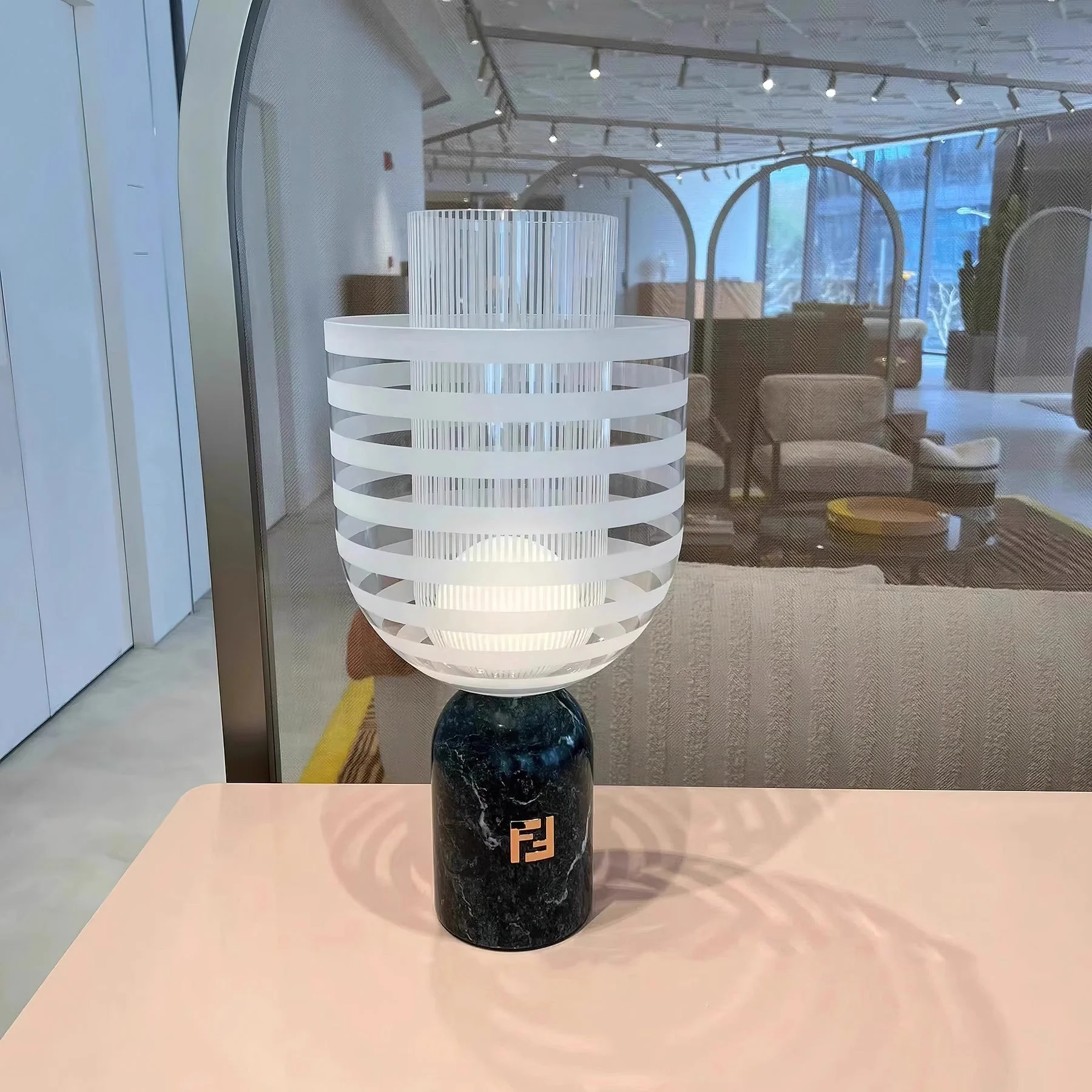 Striara Modern Marble Table Lamp - Image 5