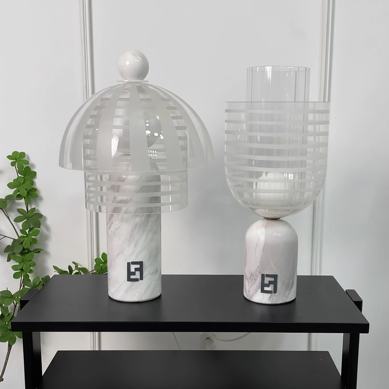 Striara Modern Marble Table Lamp - Image 6