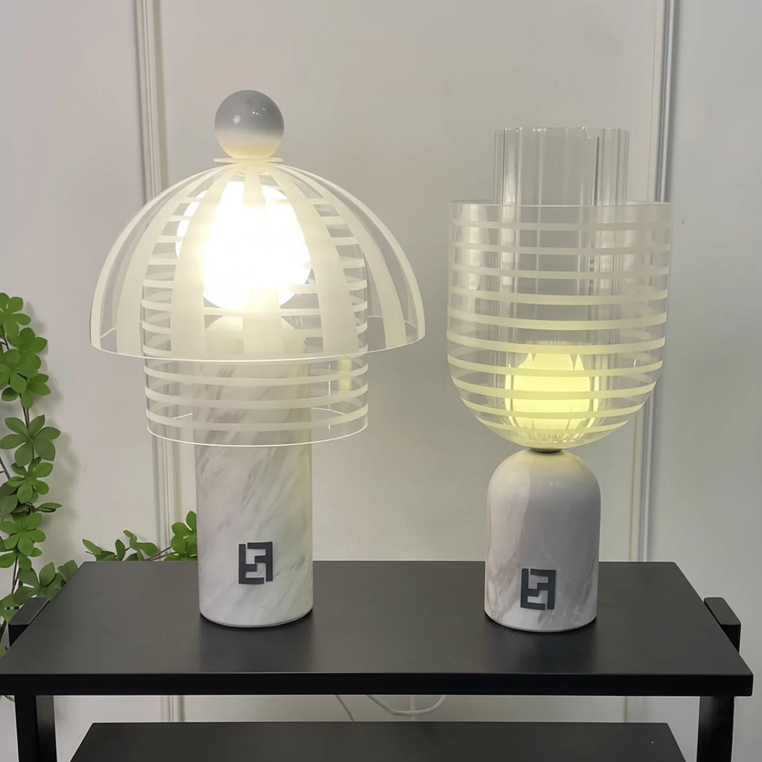Striara Modern Marble Table Lamp - Image 7