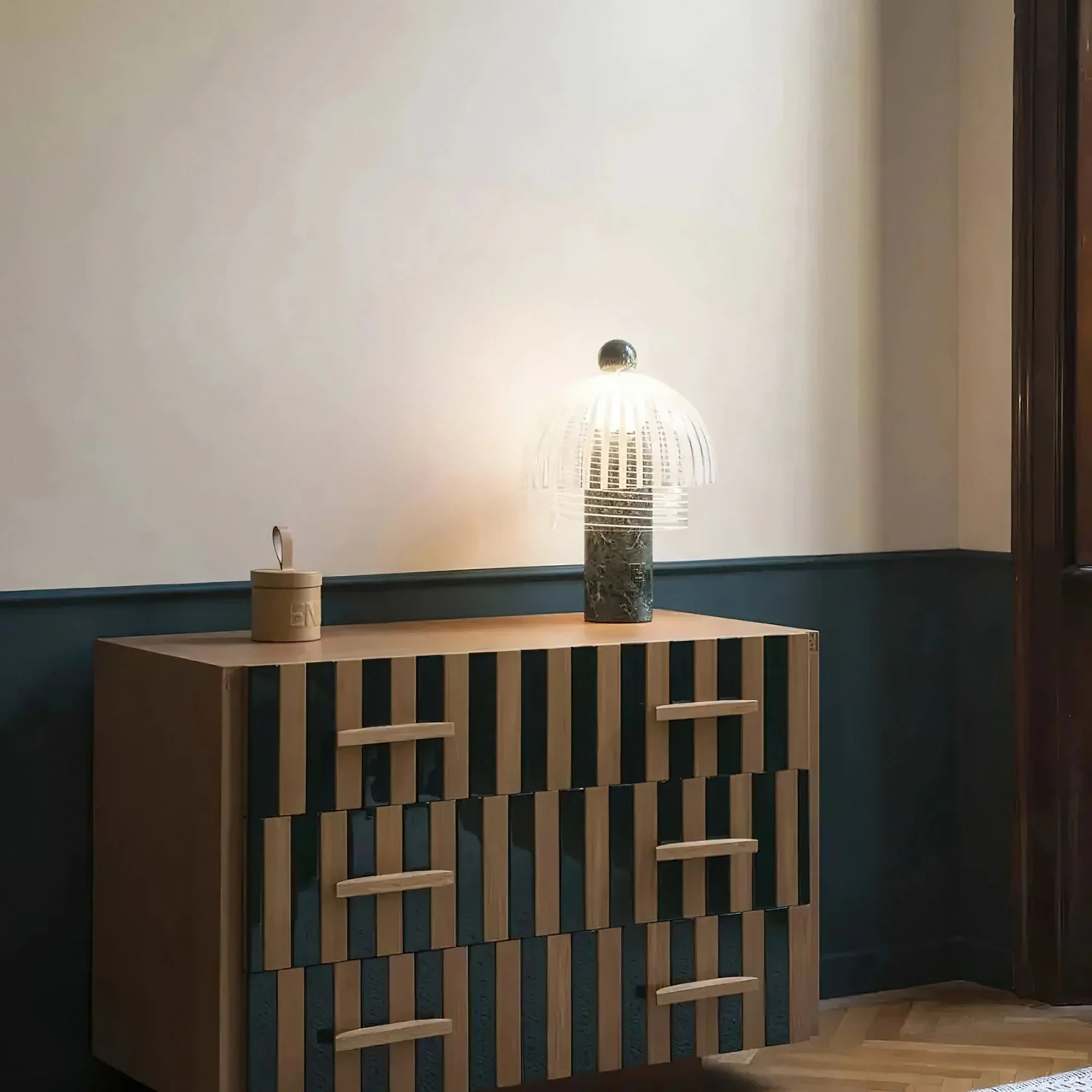 Striara Modern Marble Table Lamp - Image 10