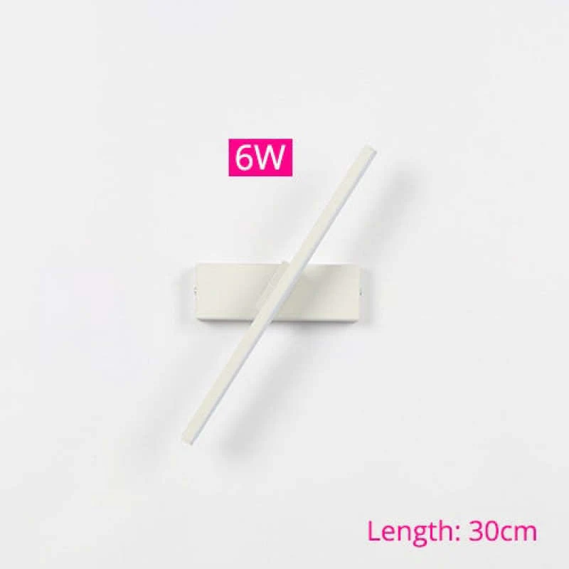 Struve Rotatable Wall Lamp for Bedroom, Black/White - Image 11