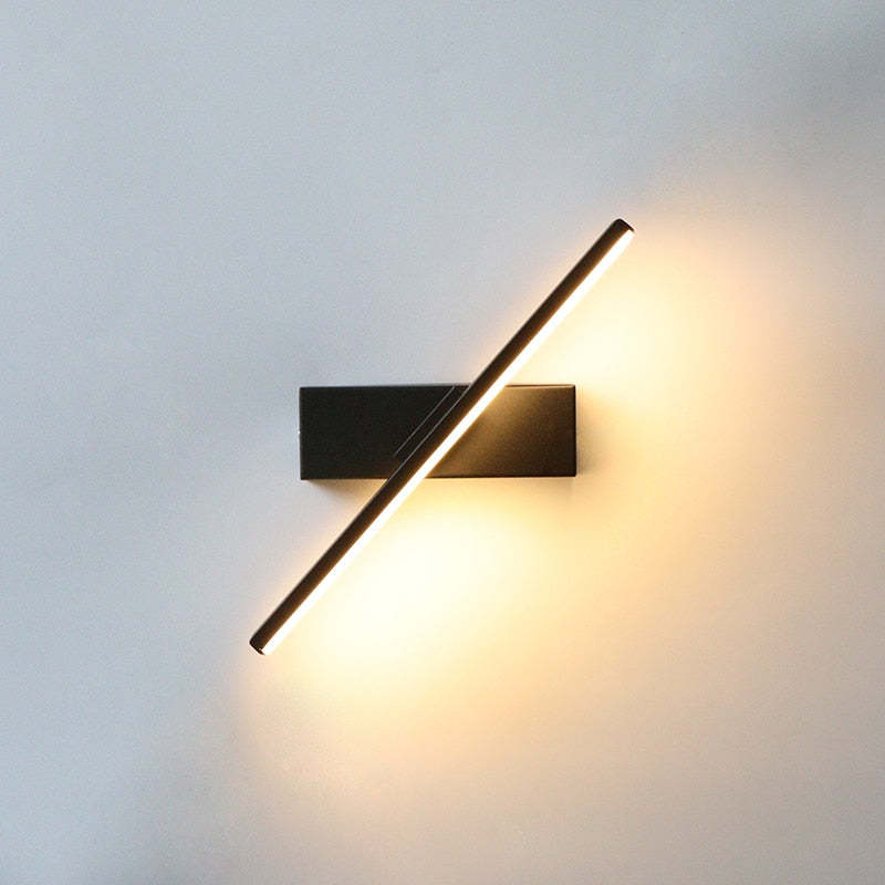 Struve Rotatable Wall Lamp for Bedroom, Black/White - Image 8