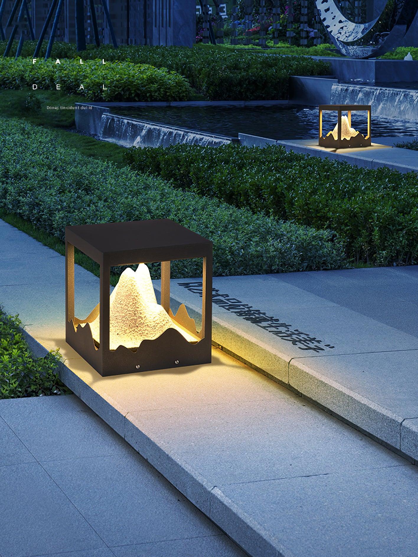 Summit Rustic Resin Outdoor Light - Image 12