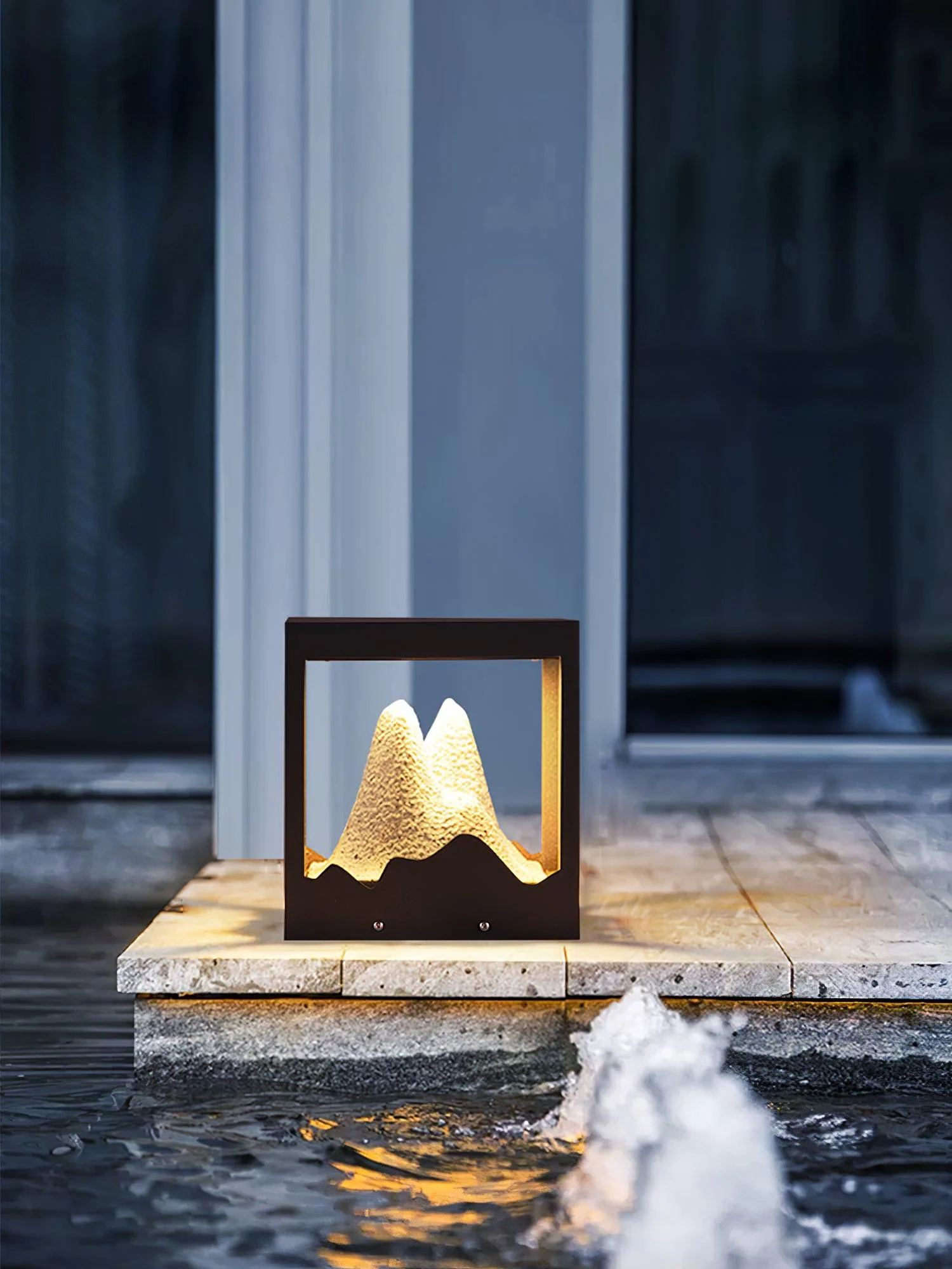 Summit Rustic Resin Outdoor Light - Image 16