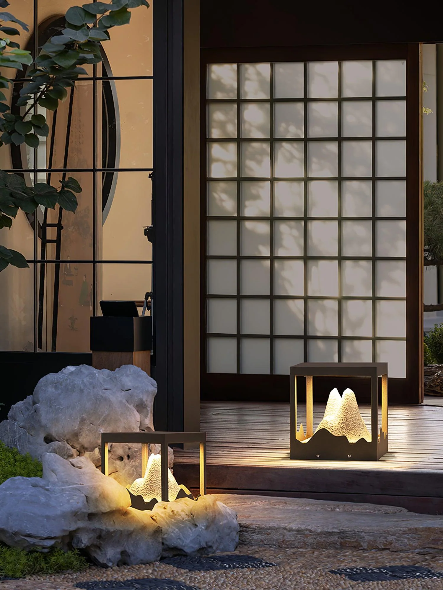 Summit Rustic Resin Outdoor Light - Image 18