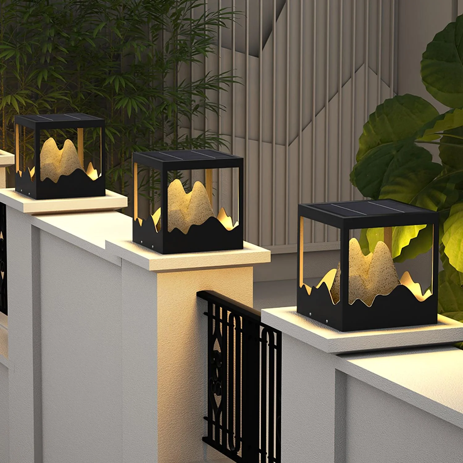 Summit Rustic Resin Outdoor Light - Image 4