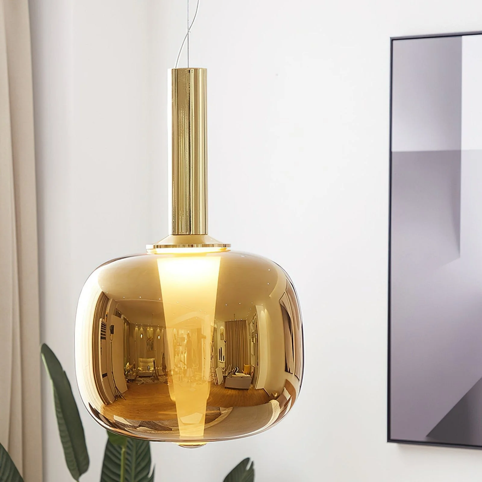 Sunset Modern Glass Pendant Light - Image 2