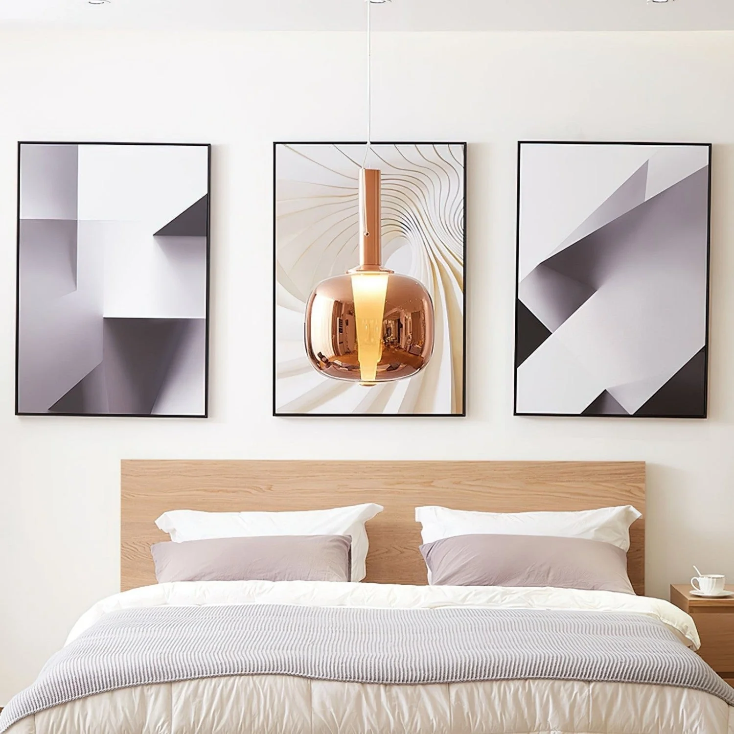 Sunset Modern Glass Pendant Light - Image 6