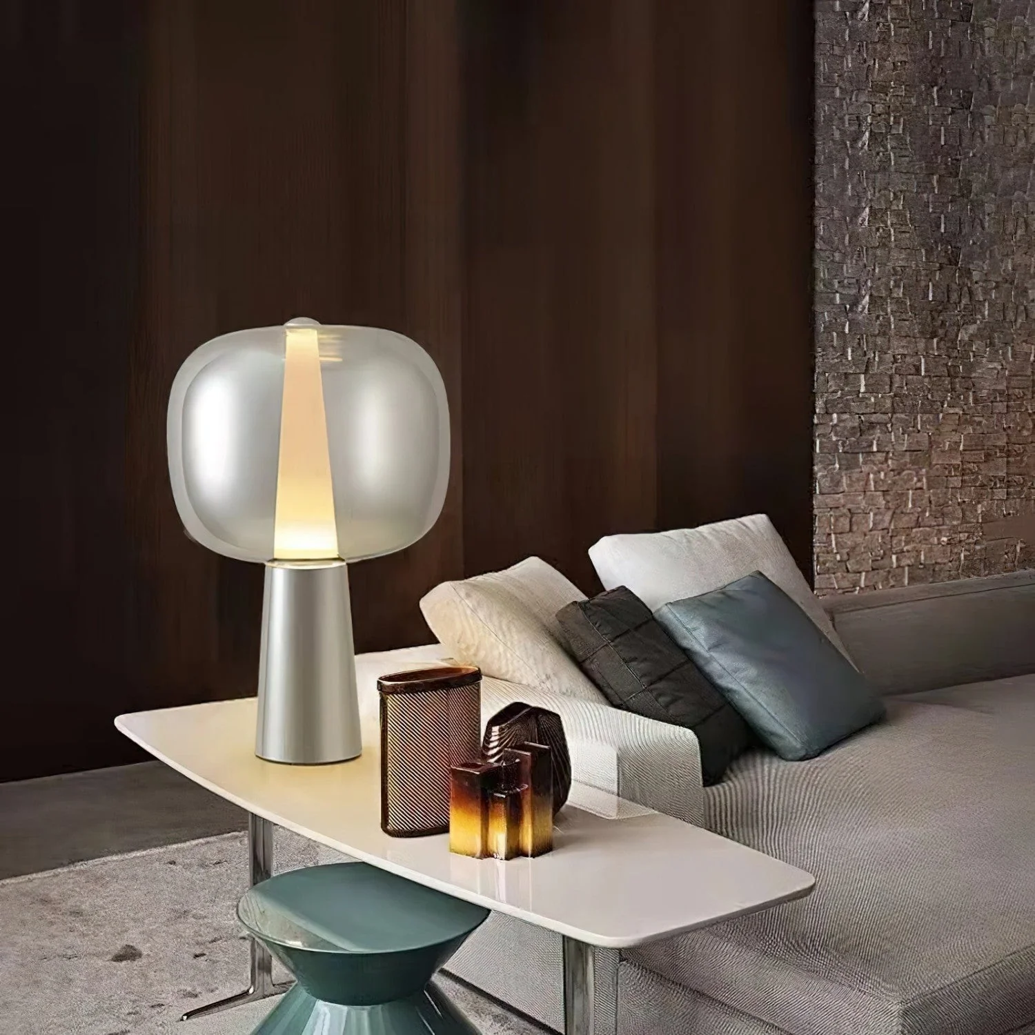 Sunset Modern Glass Table Lamp - Image 3