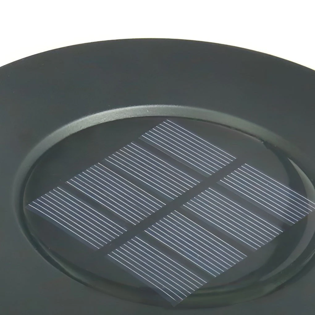 Swift Solar LED Post Romantic Glass Outdoor Pathway Light - Image 9