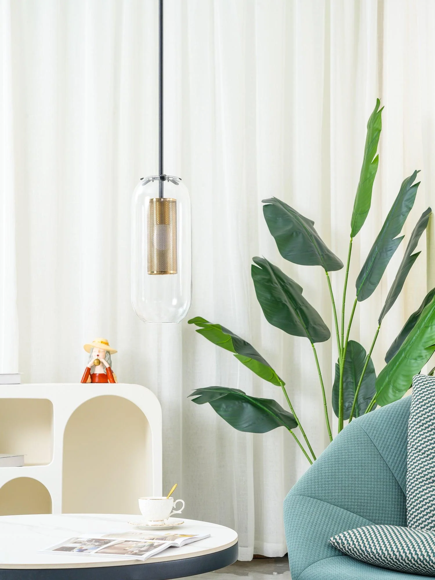 Sypharil Minimalist Glass Pendant Light - Image 30
